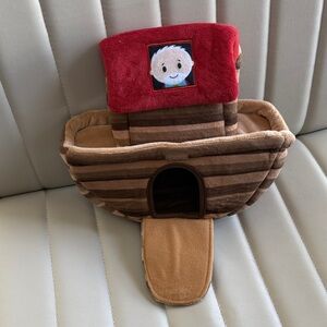 Hallmark Plush Toy Noah’s Ark with Brown Stripes